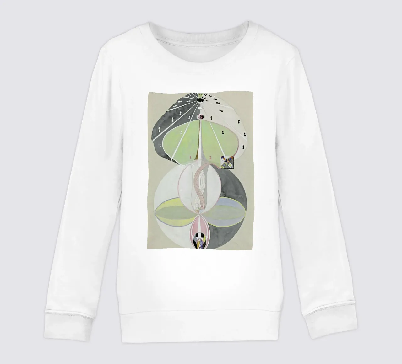 Hilma af Klint - Tree of Knowledge III Kinder Sweatshirt von Vintage by JUNIQE