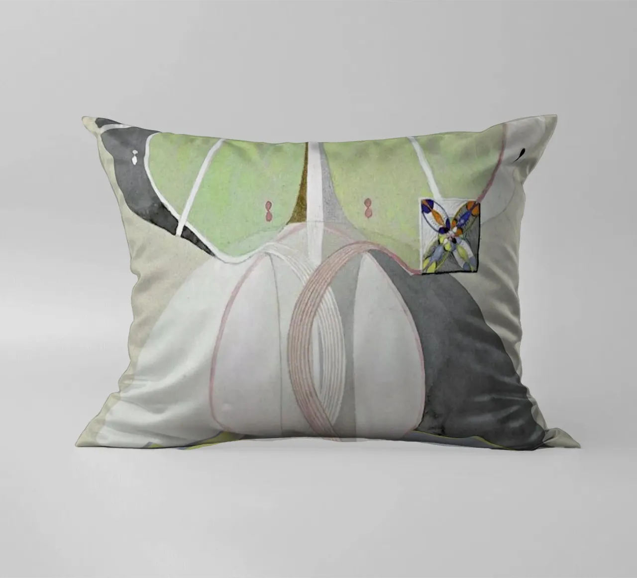 Hilma af Klint - Tree of Knowledge III cuscino da Vintage by JUNIQE