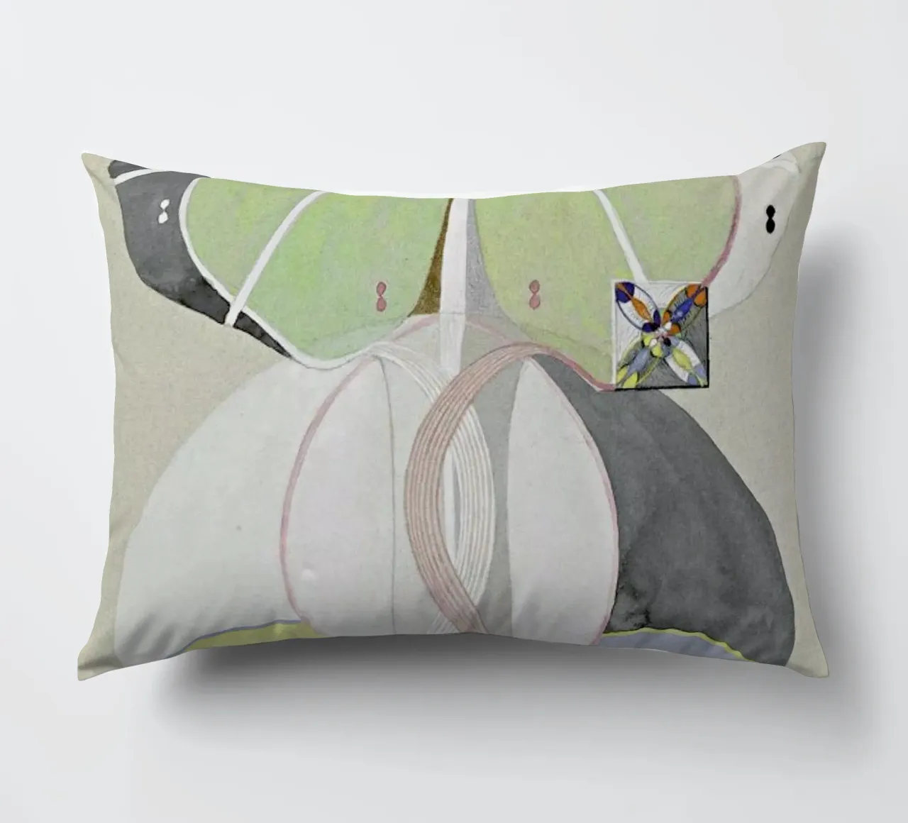 Hilma af Klint - Tree of Knowledge III cuscino da Vintage by JUNIQE