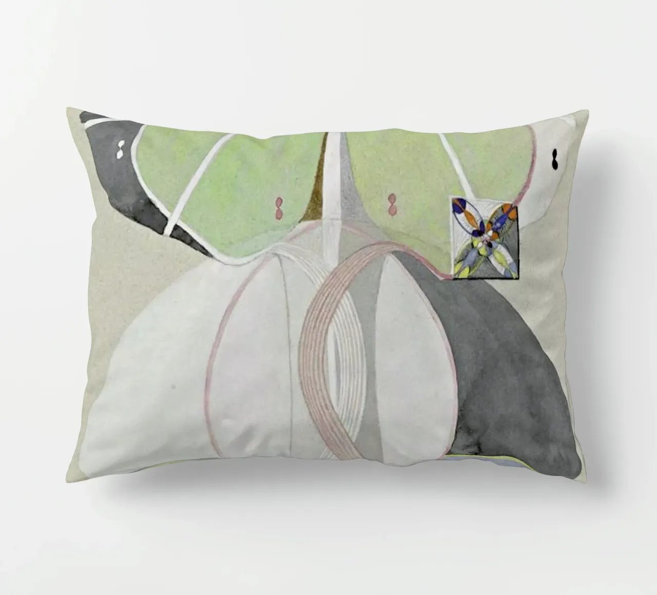 Hilma af Klint - Tree of Knowledge III cuscino da Vintage by JUNIQE