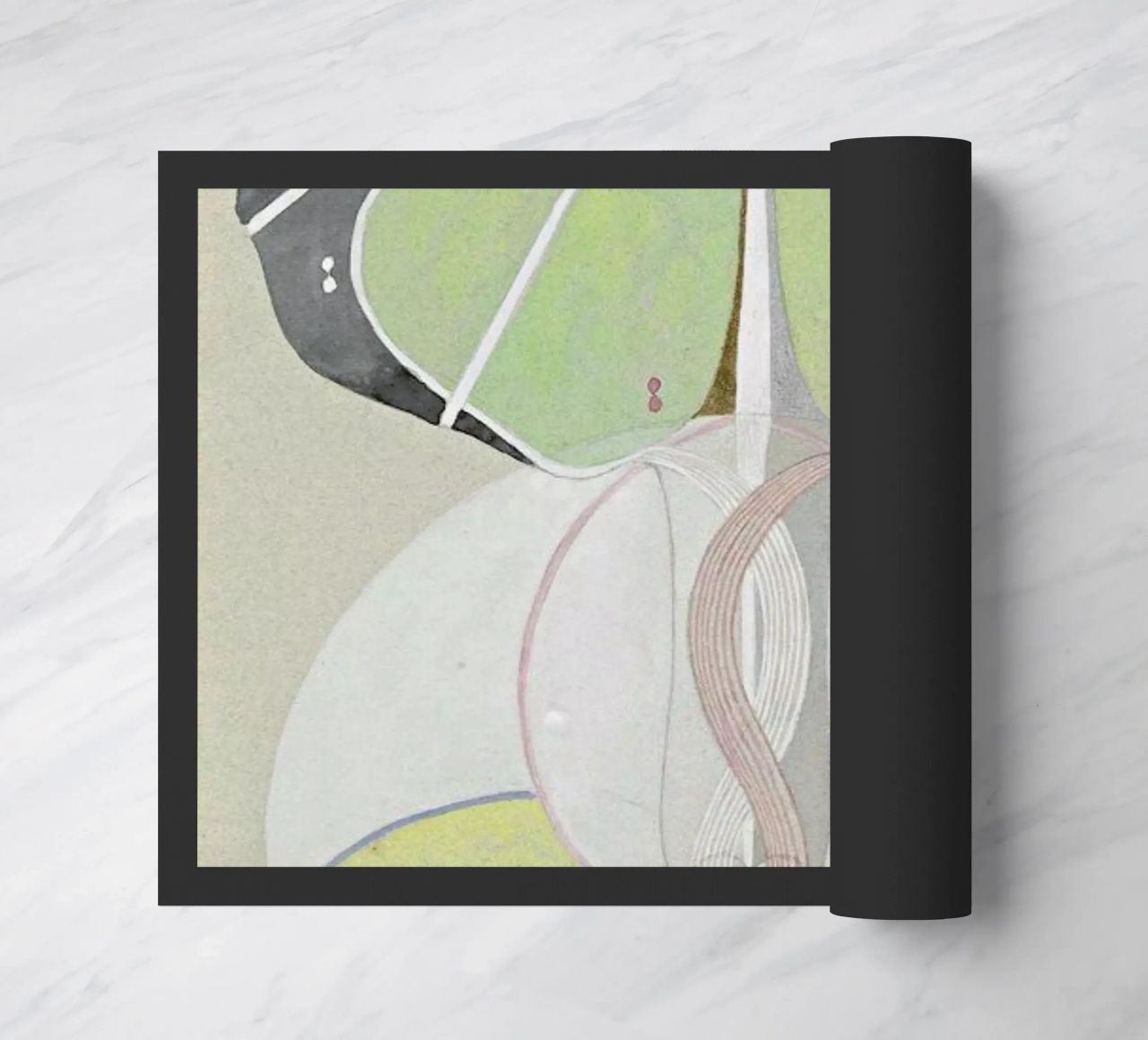 Hilma af Klint - Tree of Knowledge III doormat by Vintage by JUNIQE