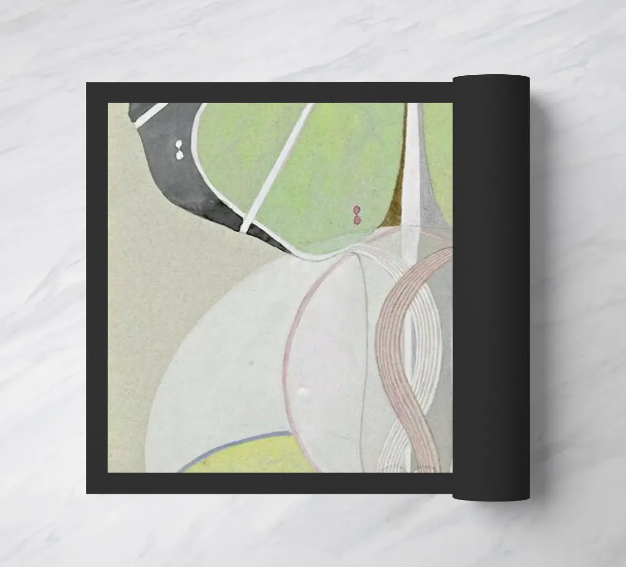 Hilma af Klint - Tree of Knowledge III Fußmatte von Vintage by JUNIQE