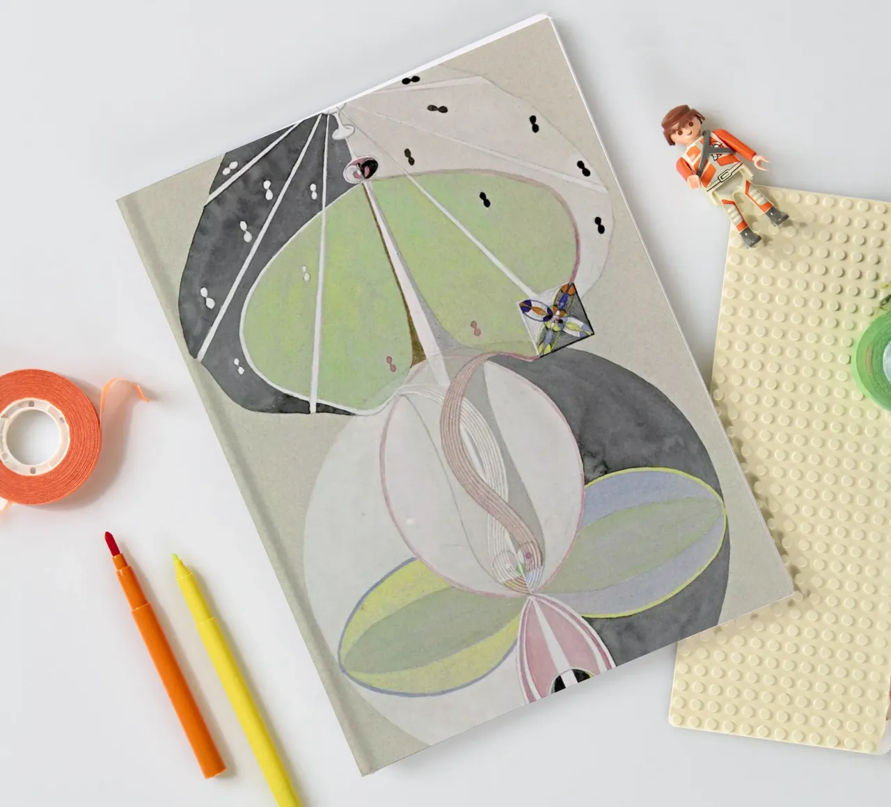 Hilma af Klint - Tree of Knowledge III notebook by Vintage by JUNIQE