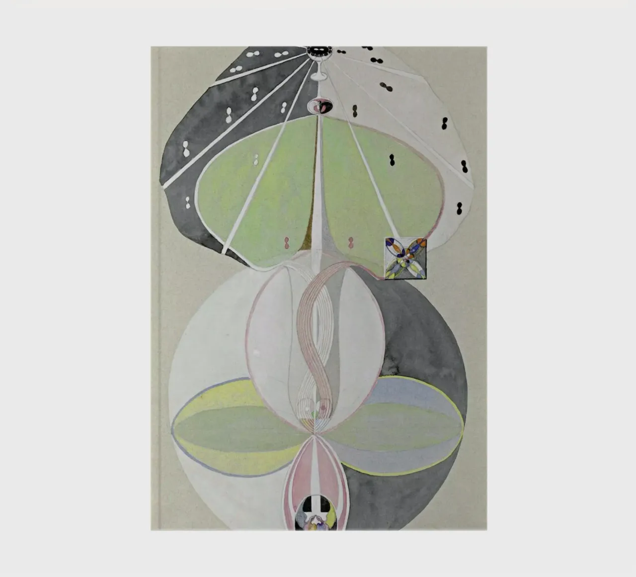 Hilma af Klint - Tree of Knowledge III cuaderno de Vintage by JUNIQE