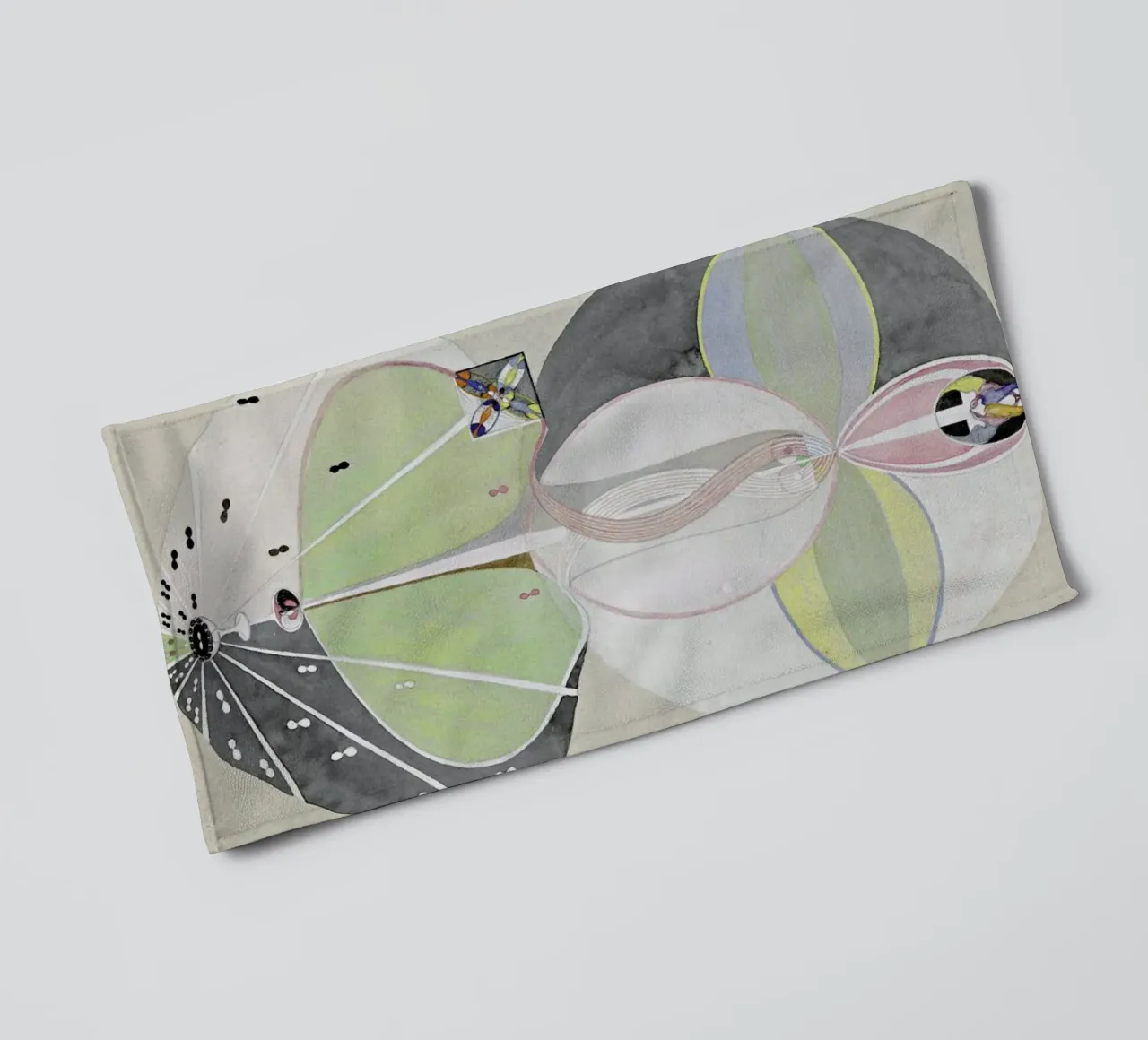 Hilma af Klint - Tree of Knowledge III towel by Vintage by JUNIQE