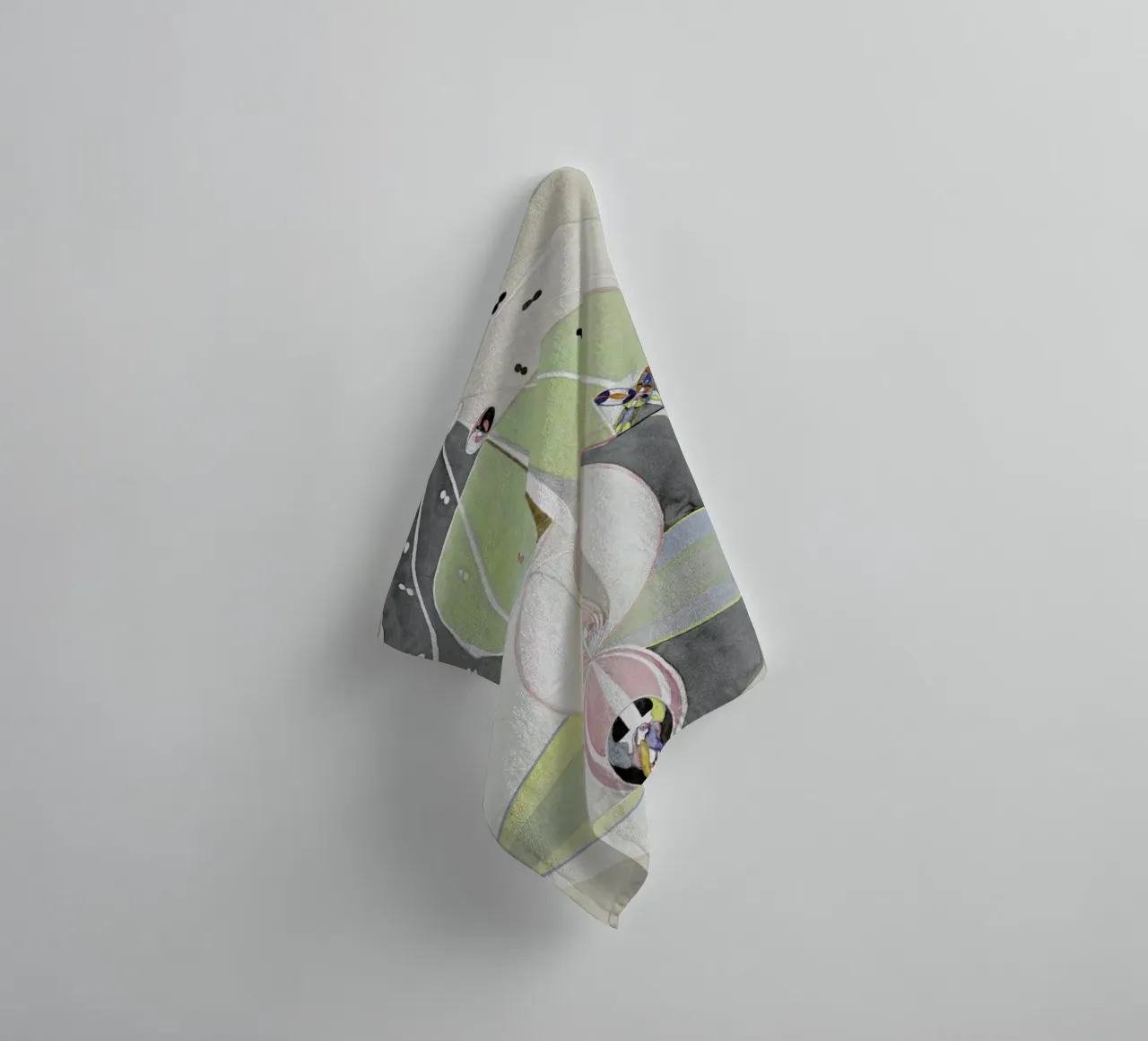 Hilma af Klint - Tree of Knowledge III towel by Vintage by JUNIQE