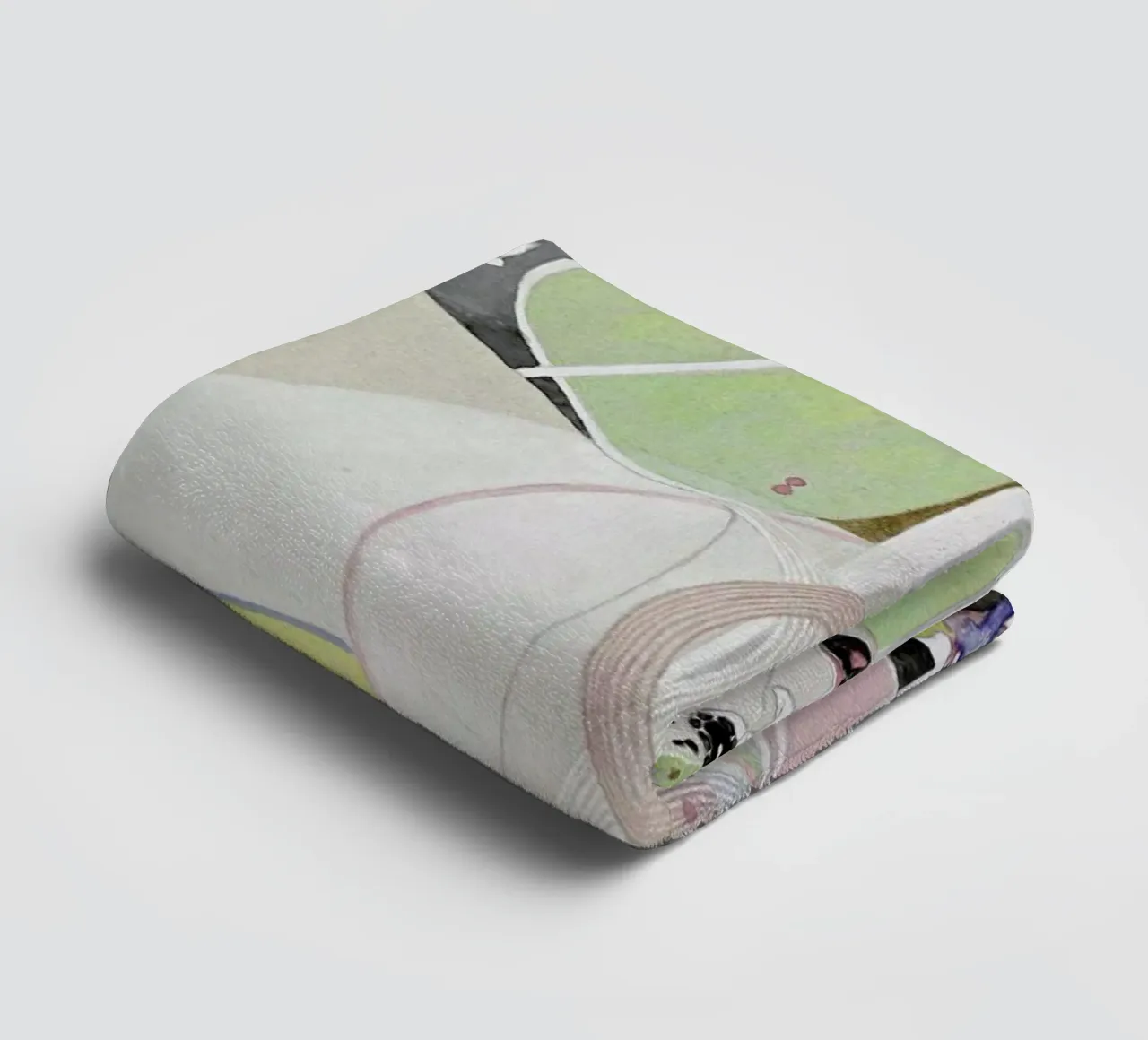 Hilma af Klint - Tree of Knowledge III towel by Vintage by JUNIQE