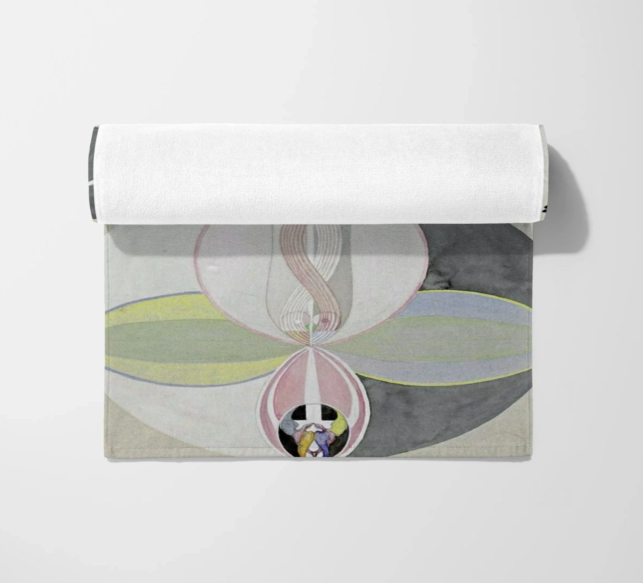 Hilma af Klint - Tree of Knowledge III beach towel by Vintage by JUNIQE