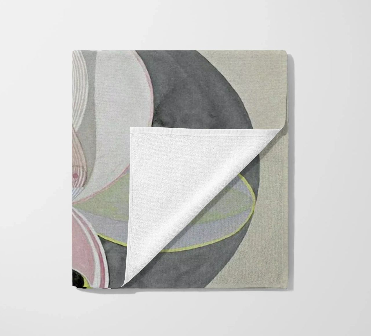 Hilma af Klint - Tree of Knowledge III beach towel by Vintage by JUNIQE