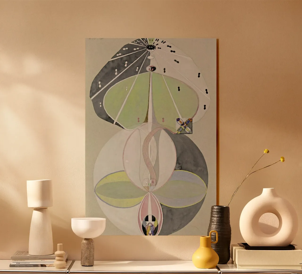 Hilma af Klint - Tree of Knowledge III plexiglas de Vintage by JUNIQE