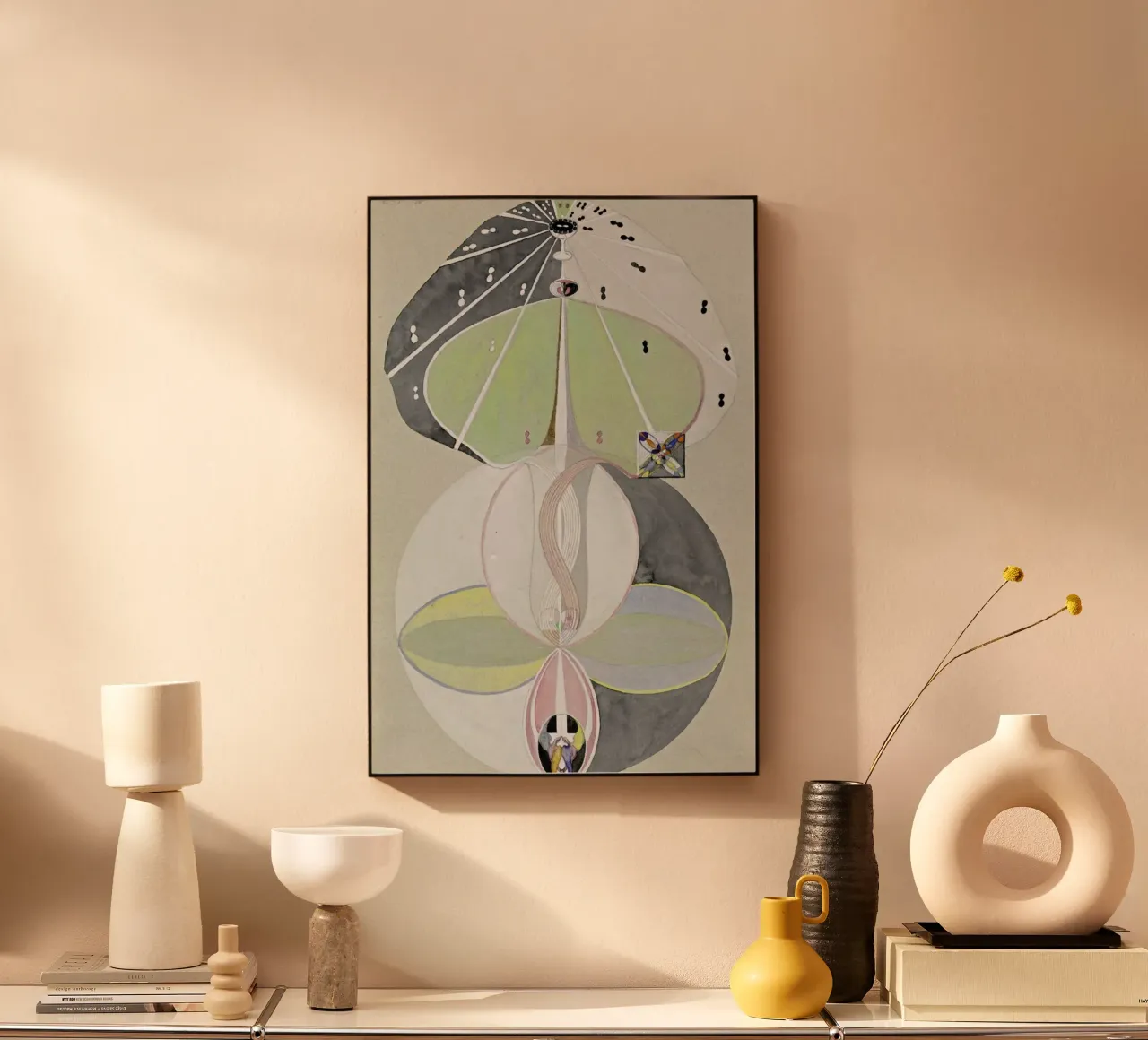 Hilma af Klint - Tree of Knowledge III alluminio dibond da Vintage by JUNIQE