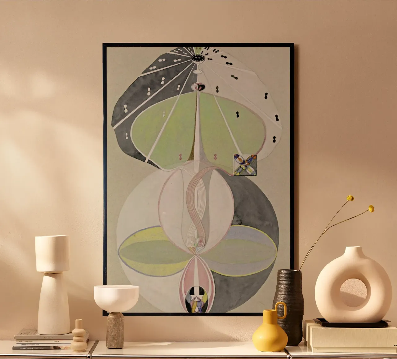 Hilma af Klint - Tree of Knowledge III poster da Vintage by JUNIQE