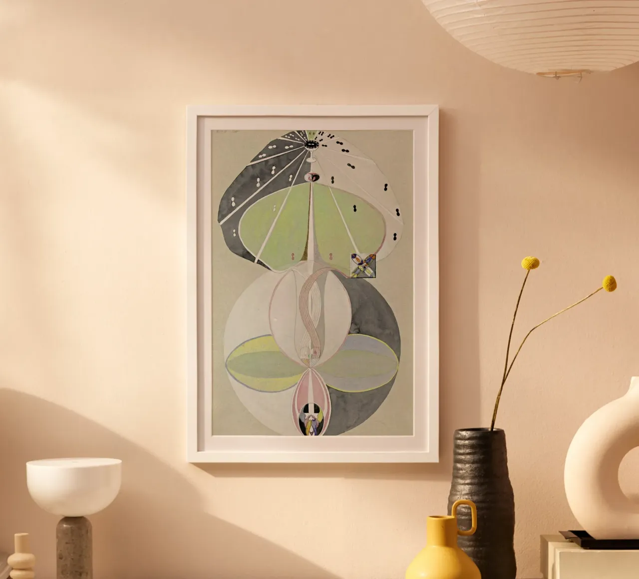 Hilma af Klint - Tree of Knowledge III poster da Vintage by JUNIQE