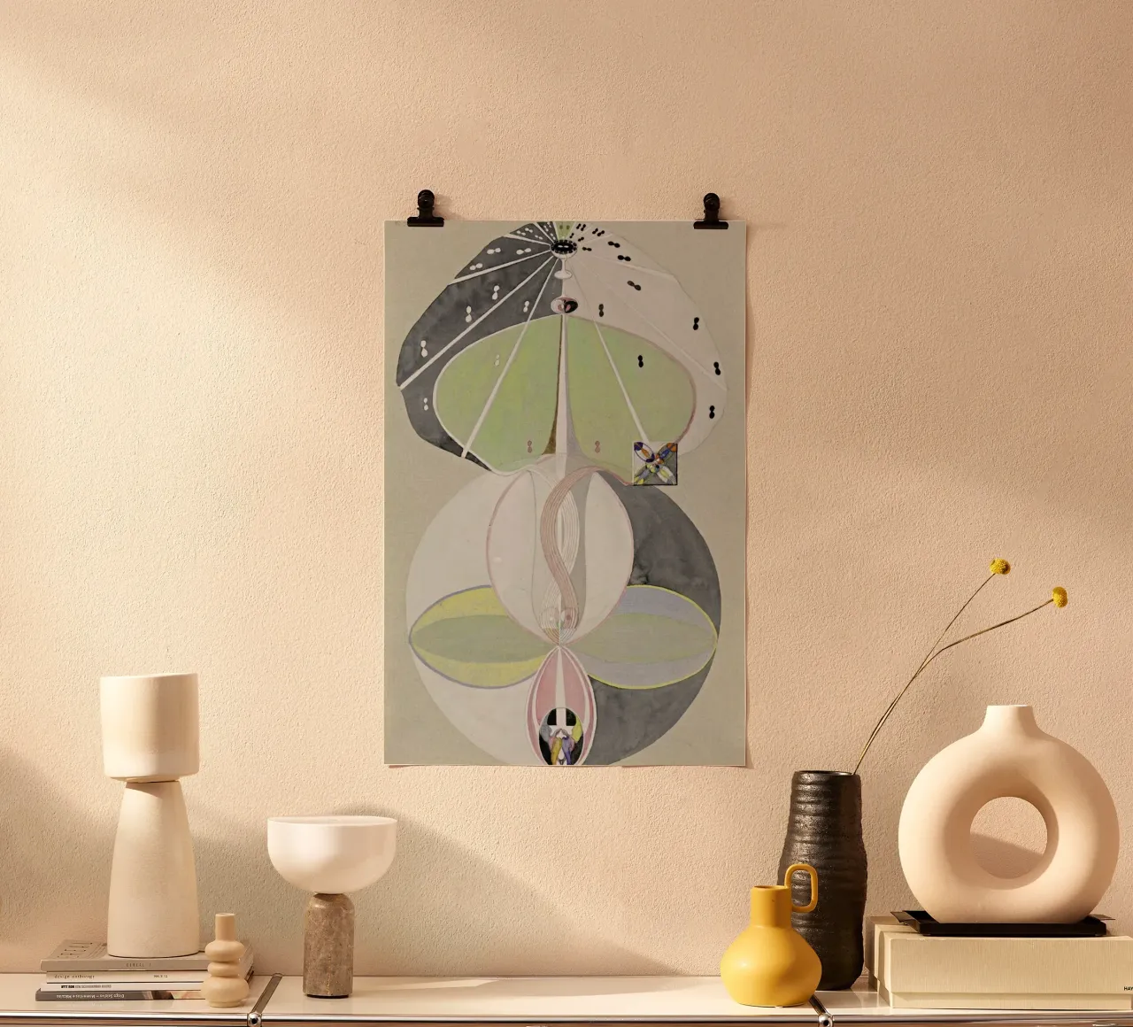 Hilma af Klint - Tree of Knowledge III poster da Vintage by JUNIQE