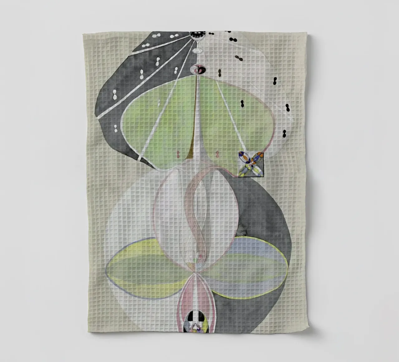 Hilma af Klint - Tree of Knowledge III canovaccio da cucina da Vintage by JUNIQE