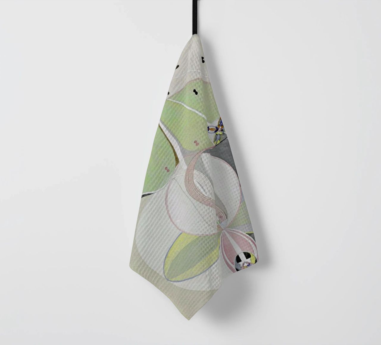 Hilma af Klint - Tree of Knowledge III tea towel by Vintage by JUNIQE