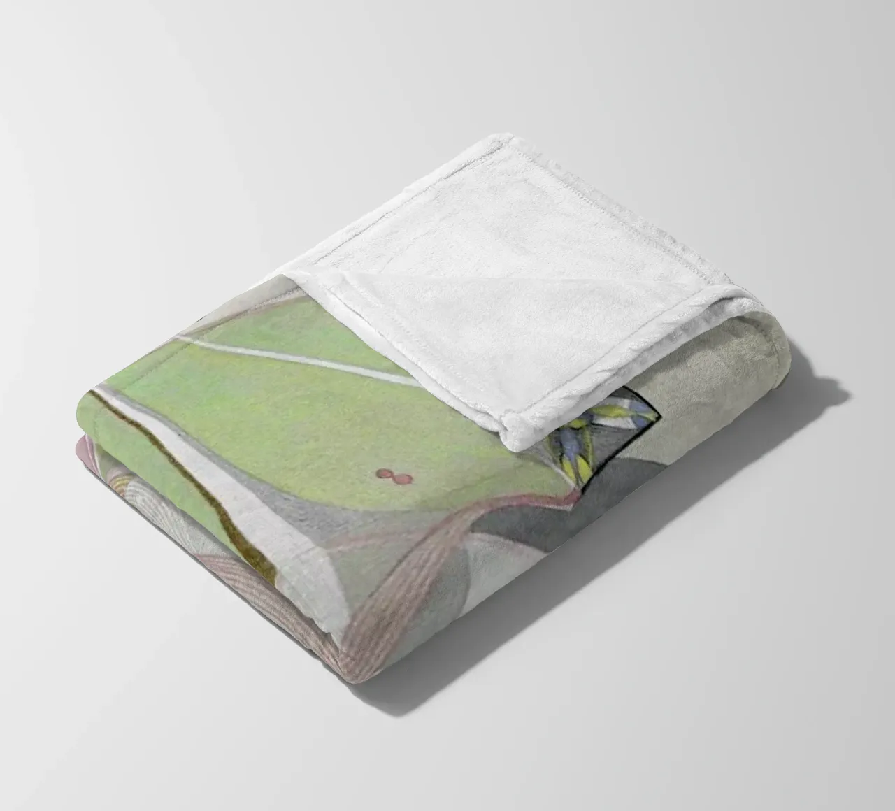 Hilma af Klint - Tree of Knowledge III coperta in pile da Vintage by JUNIQE