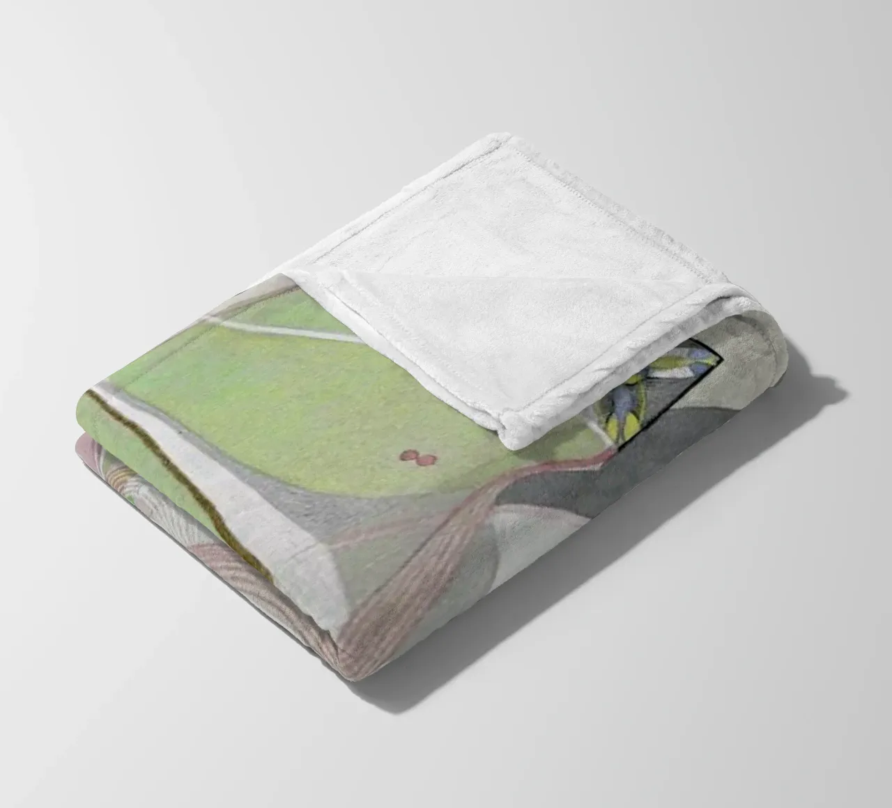 Hilma af Klint - Tree of Knowledge III coperta in pile da Vintage by JUNIQE