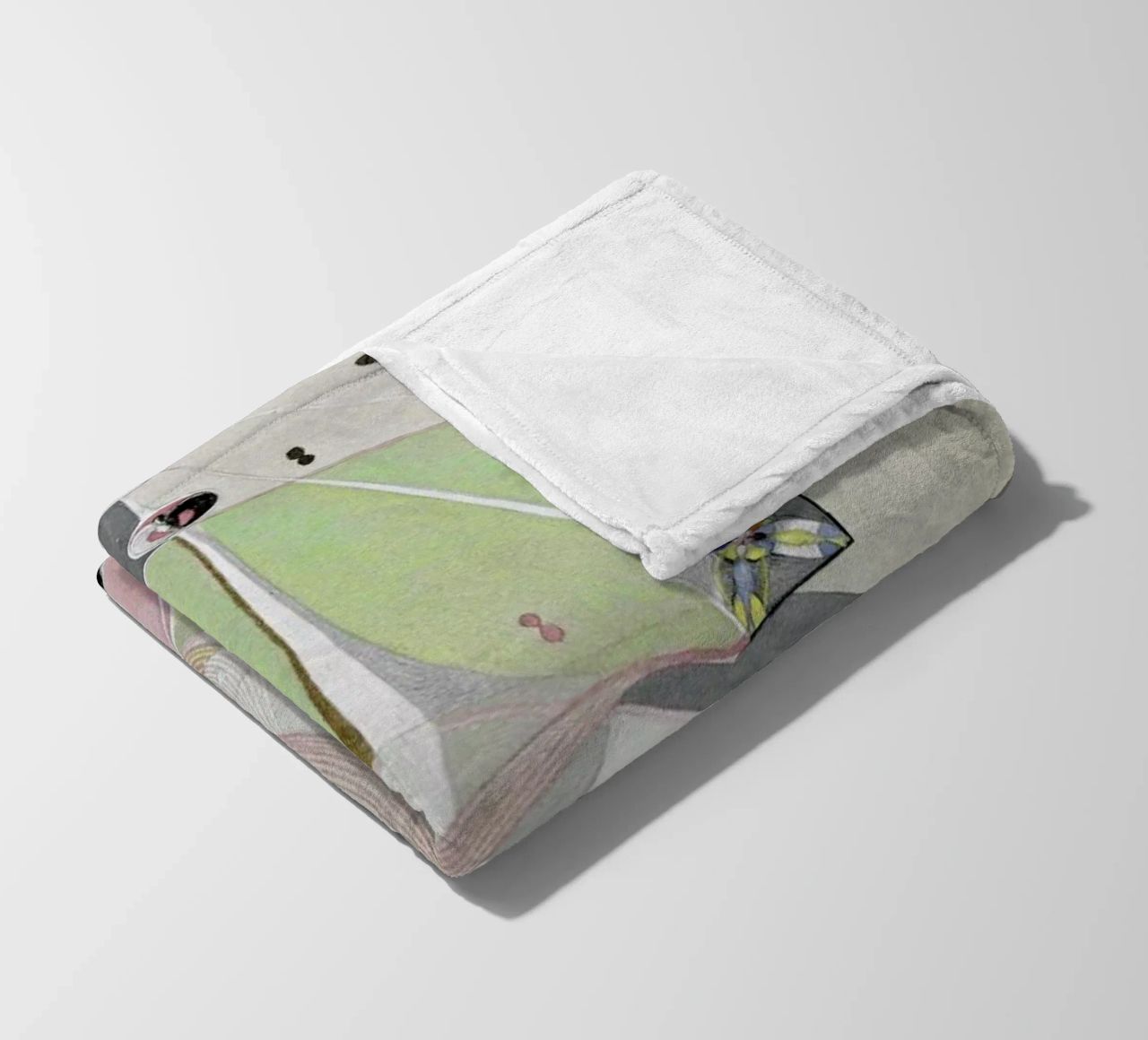 Hilma af Klint - Tree of Knowledge III fleece blanket by Vintage by JUNIQE
