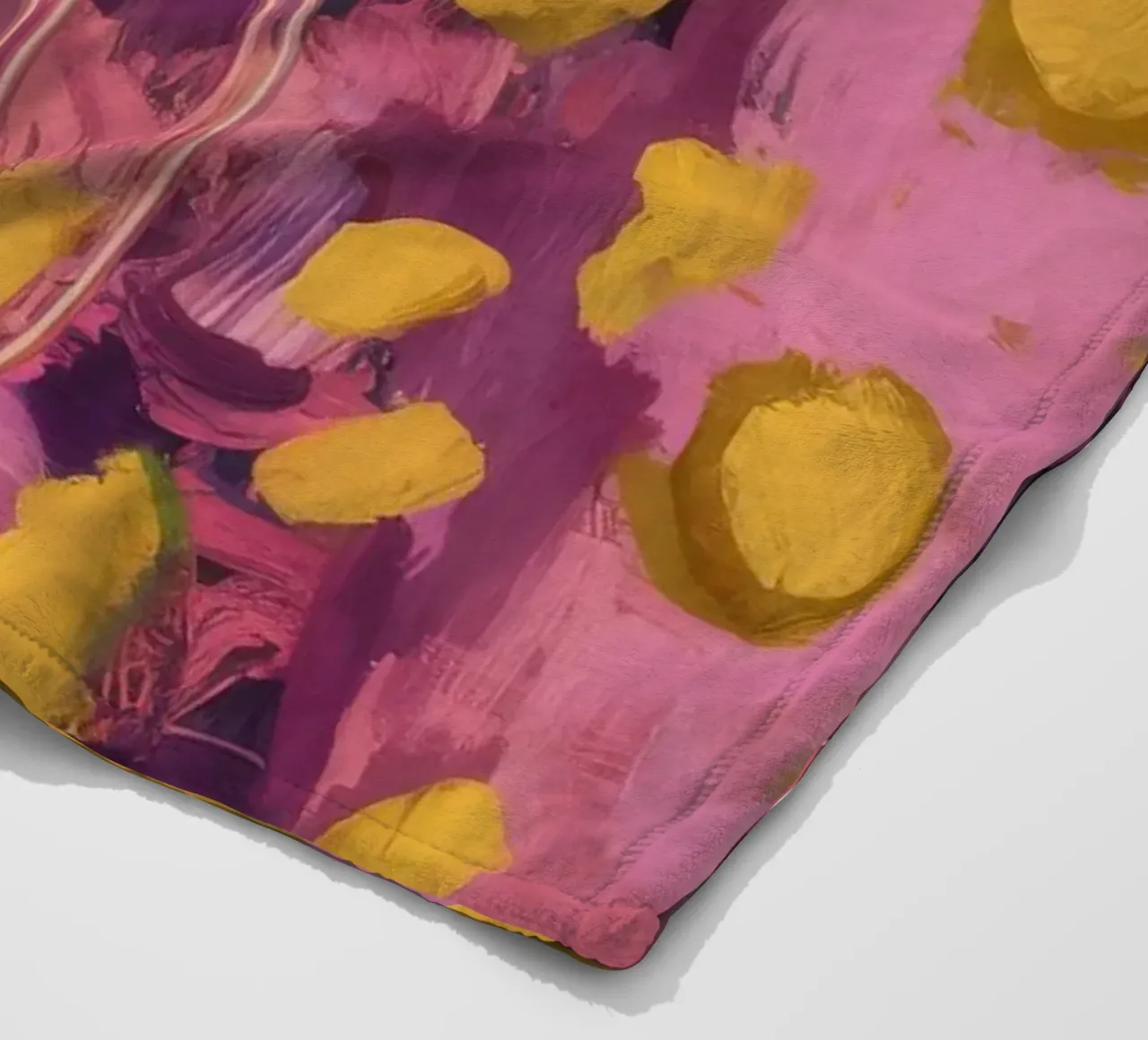 Sogno a pois fucsia coperta in pile da Sublime Layers