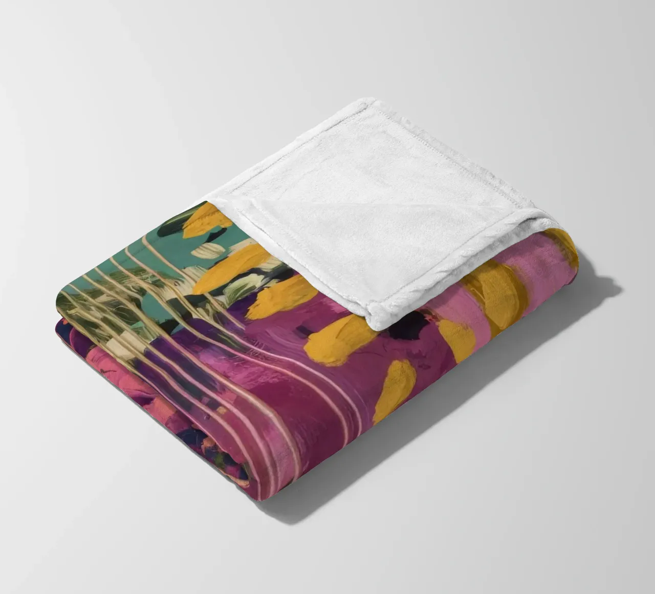 Sogno a pois fucsia coperta in pile da Sublime Layers