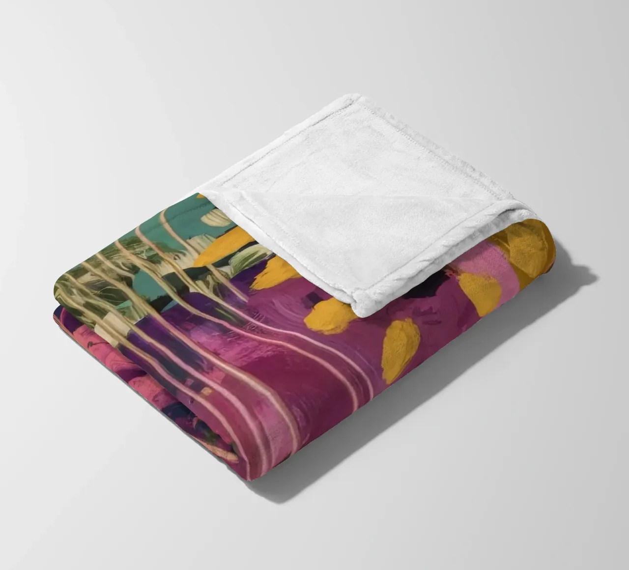 Sogno a pois fucsia coperta in pile da Sublime Layers