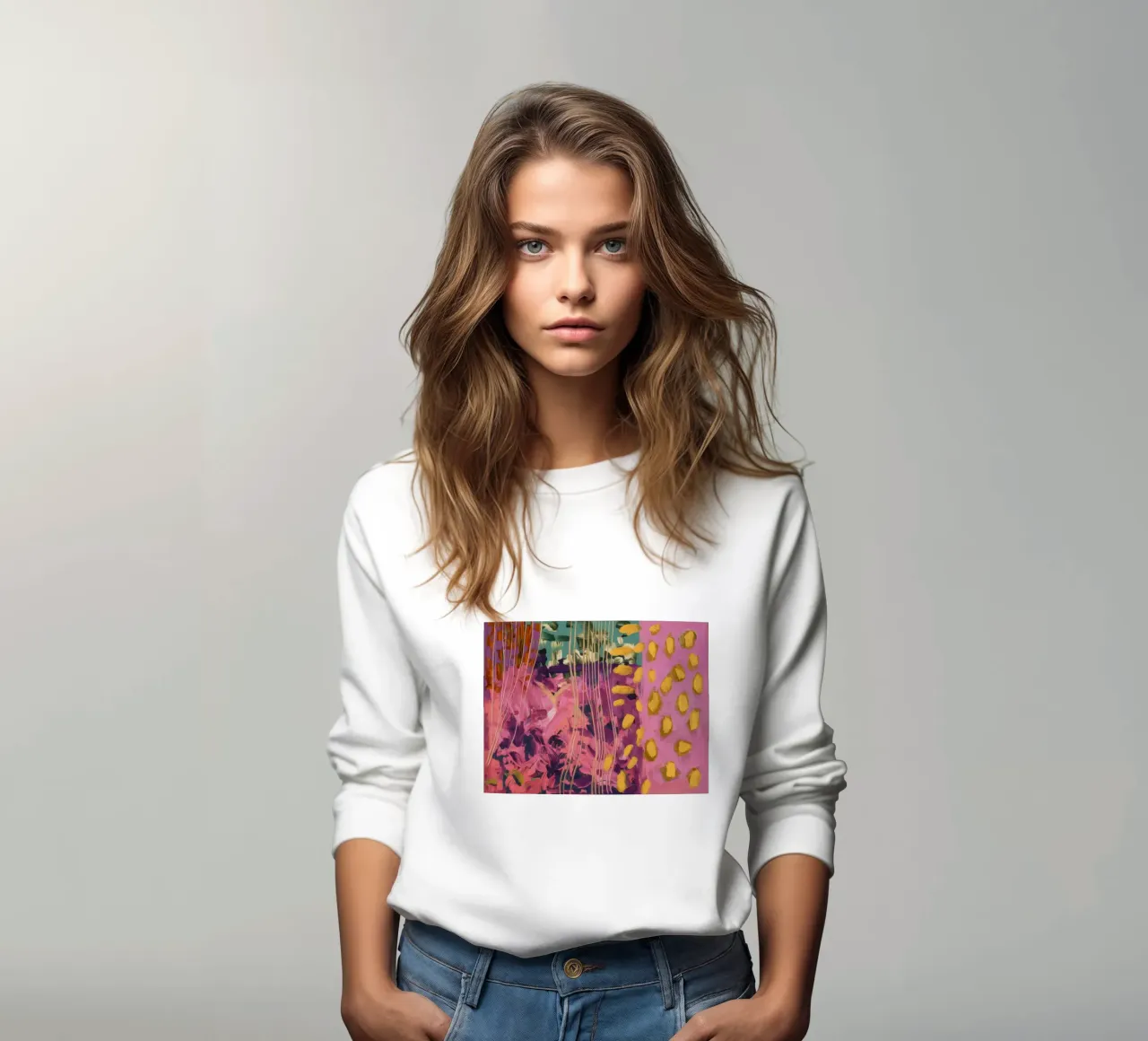Sogno a pois fucsia felpa da Sublime Layers