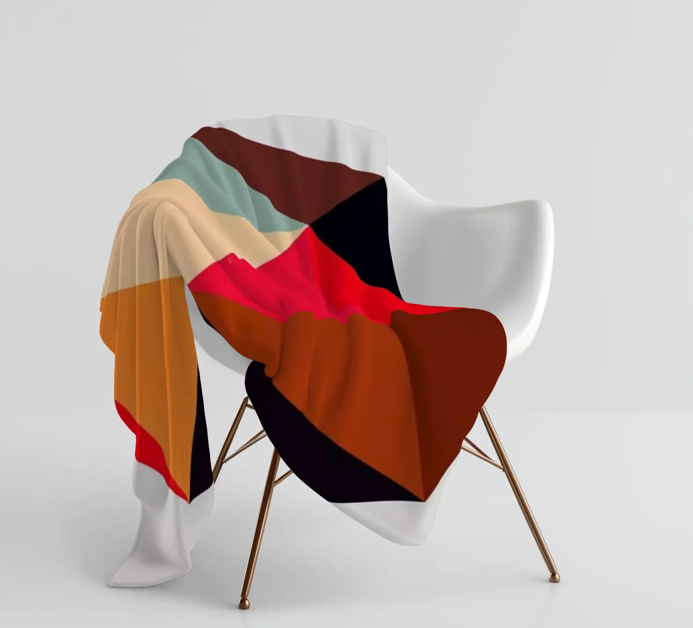 Hex 2 fleece blanket by Three Of The Possessed