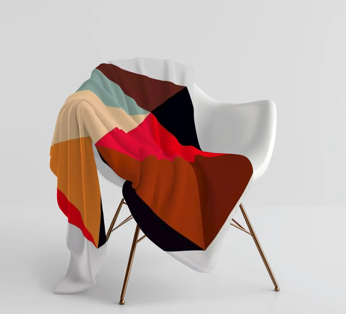 Hex 2 fleece blanket by Three Of The Possessed