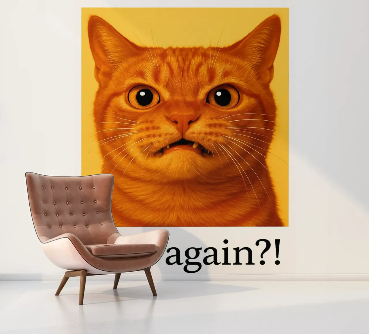 You Again Funny Cat photo wallpaper by Rawdenox