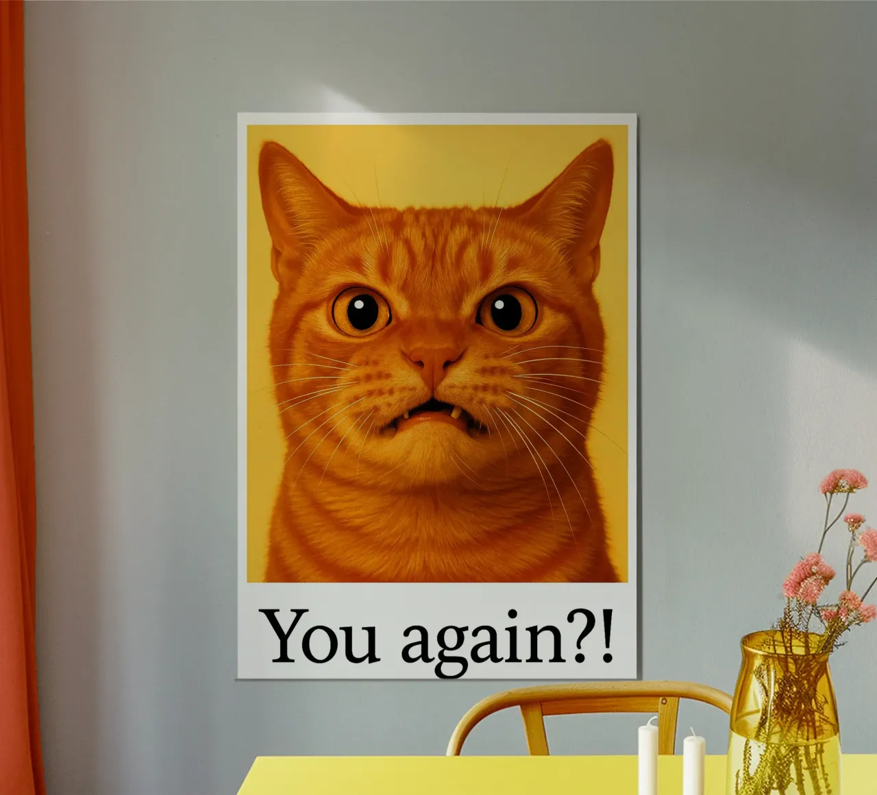 You Again Funny Cat forex plate by Rawdenox