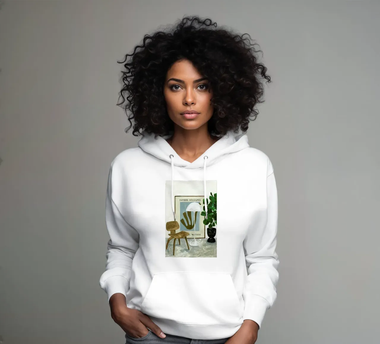 The Reading Spot sudadera con capucha de Isabelle Vandeplassche