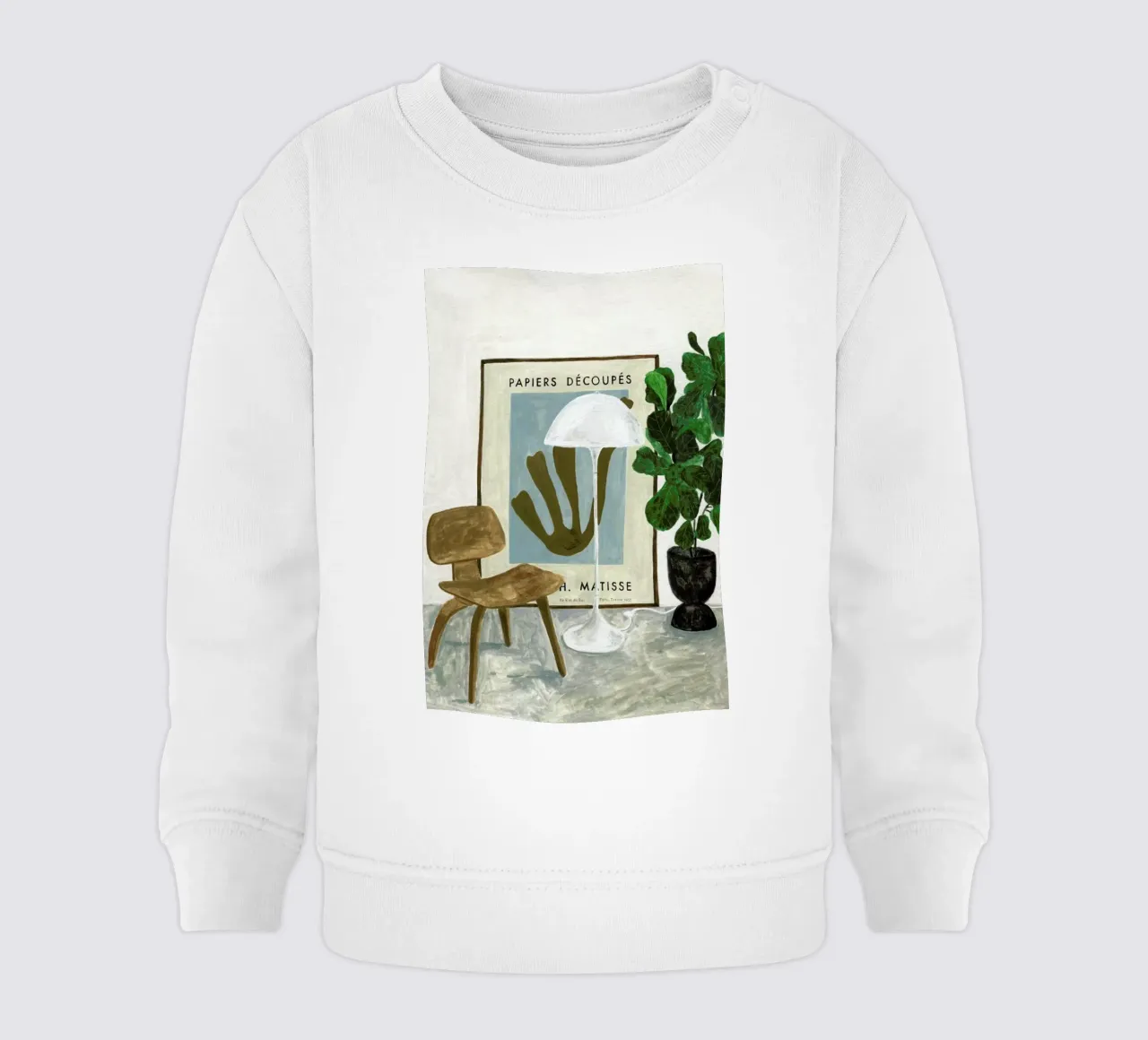 The Reading Spot felpa neonato da Isabelle Vandeplassche