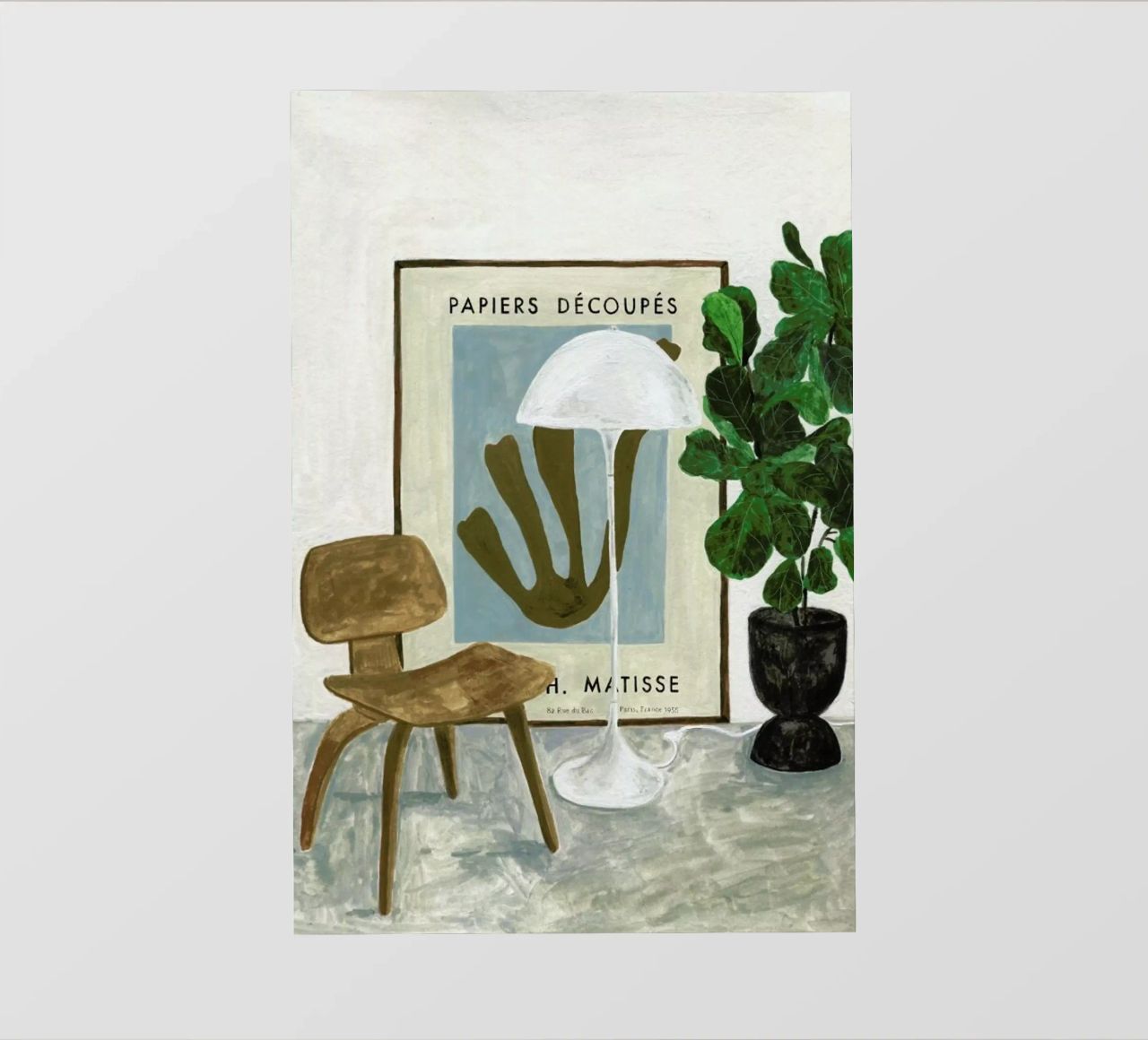 The Reading Spot pellicola backlit da Isabelle Vandeplassche