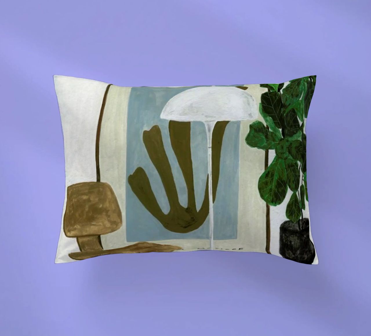 The Reading Spot coussin de Isabelle Vandeplassche