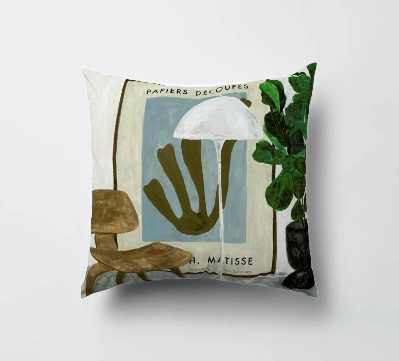 The Reading Spot coussin de Isabelle Vandeplassche