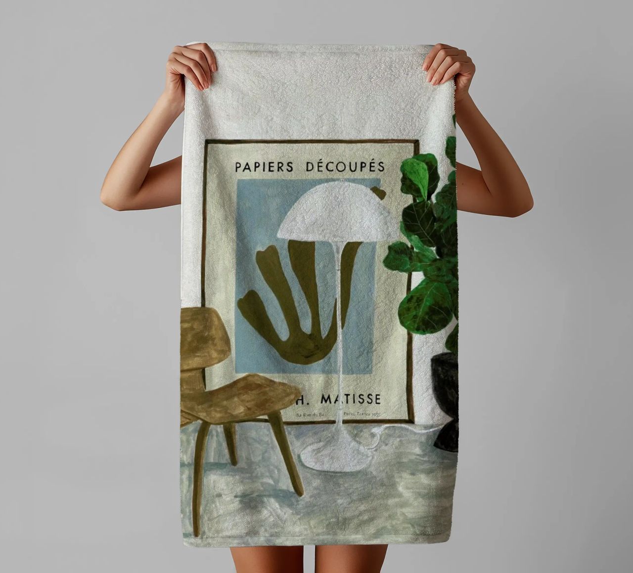 The Reading Spot Handtuch von Isabelle Vandeplassche