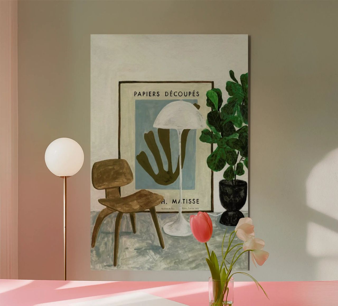 The Reading Spot alluminio dibond da Isabelle Vandeplassche