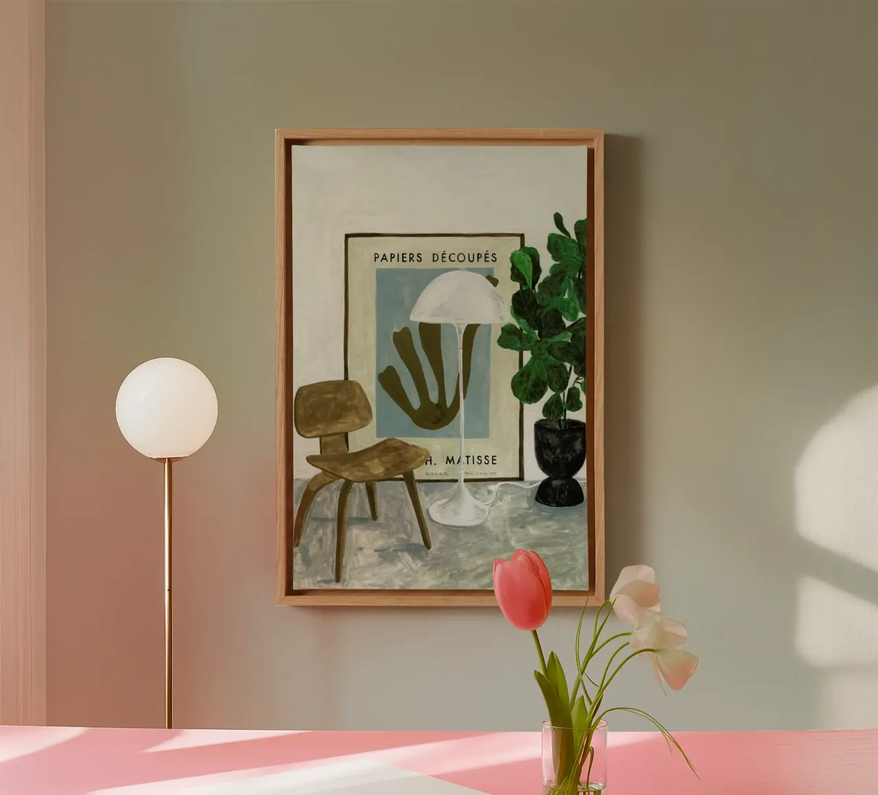 The Reading Spot tela da Isabelle Vandeplassche