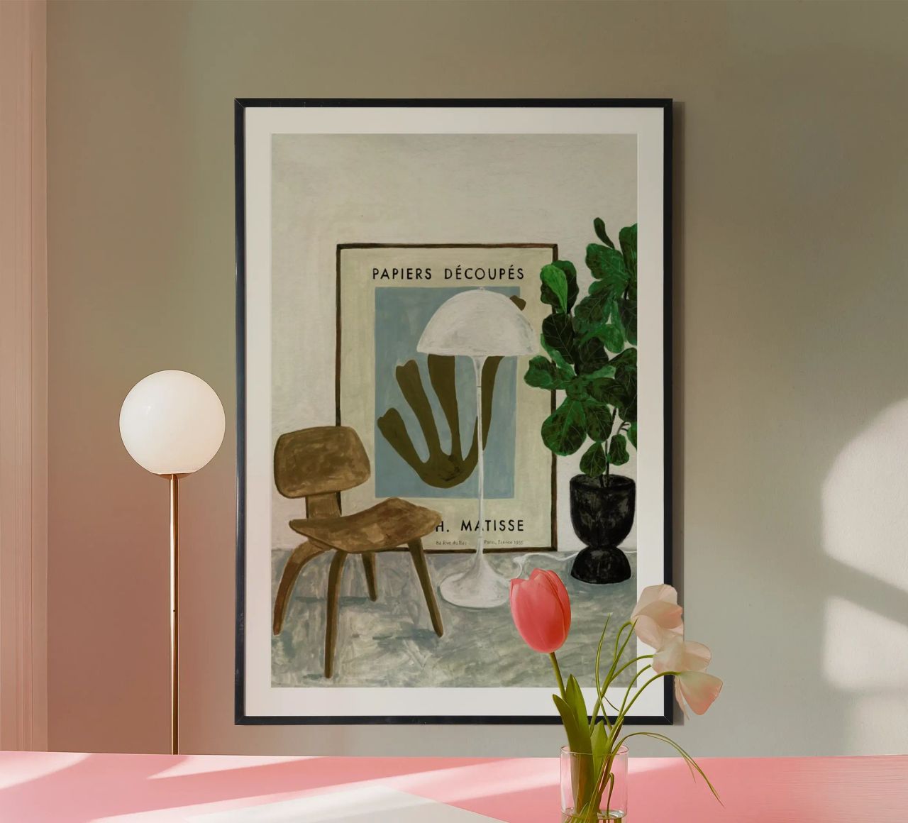The Reading Spot Poster von Isabelle Vandeplassche