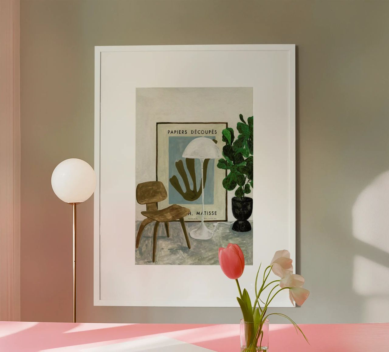 The Reading Spot Poster von Isabelle Vandeplassche