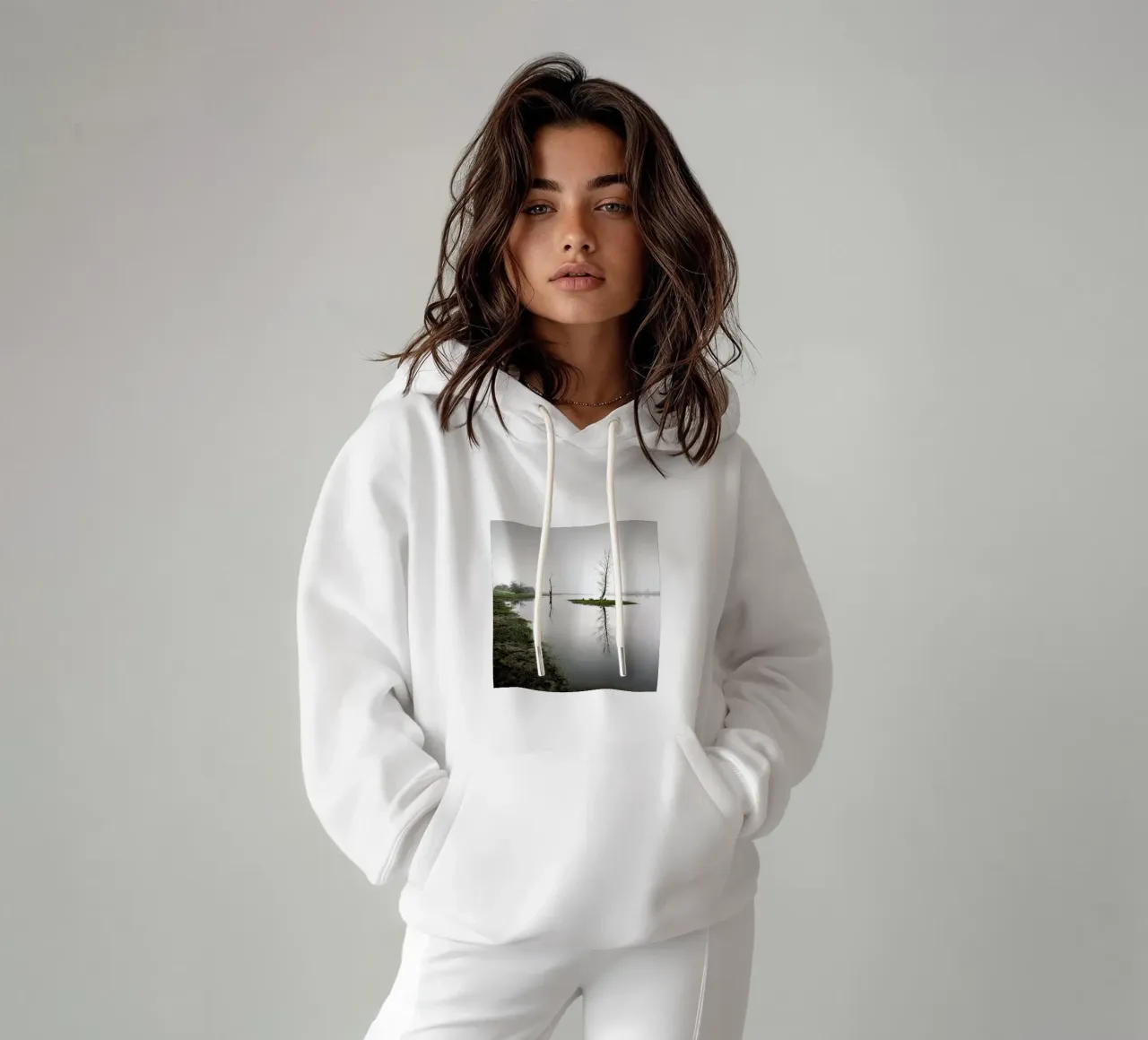 Oderbruch | Brandenburg 2020 felpa con cappuccio da Håggard Photography | Ronny Behnert