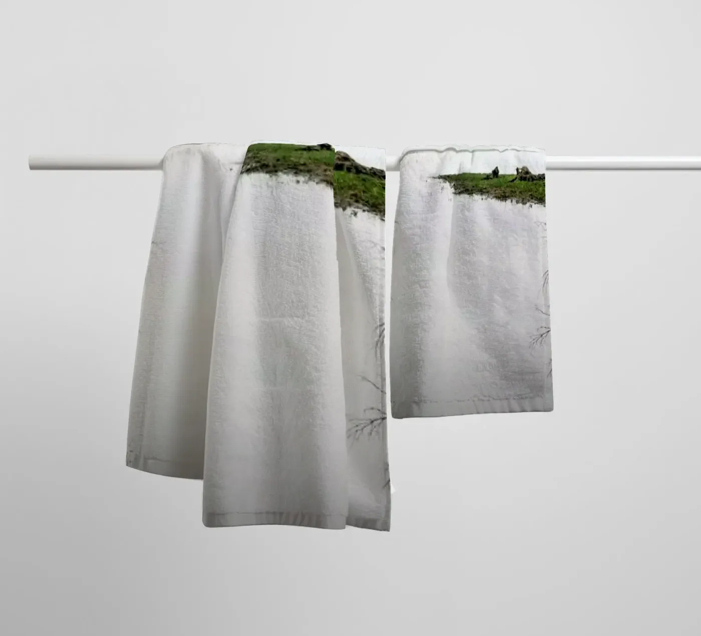 Oderbruch | Brandenburg 2020 towel by Håggard Photography | Ronny Behnert