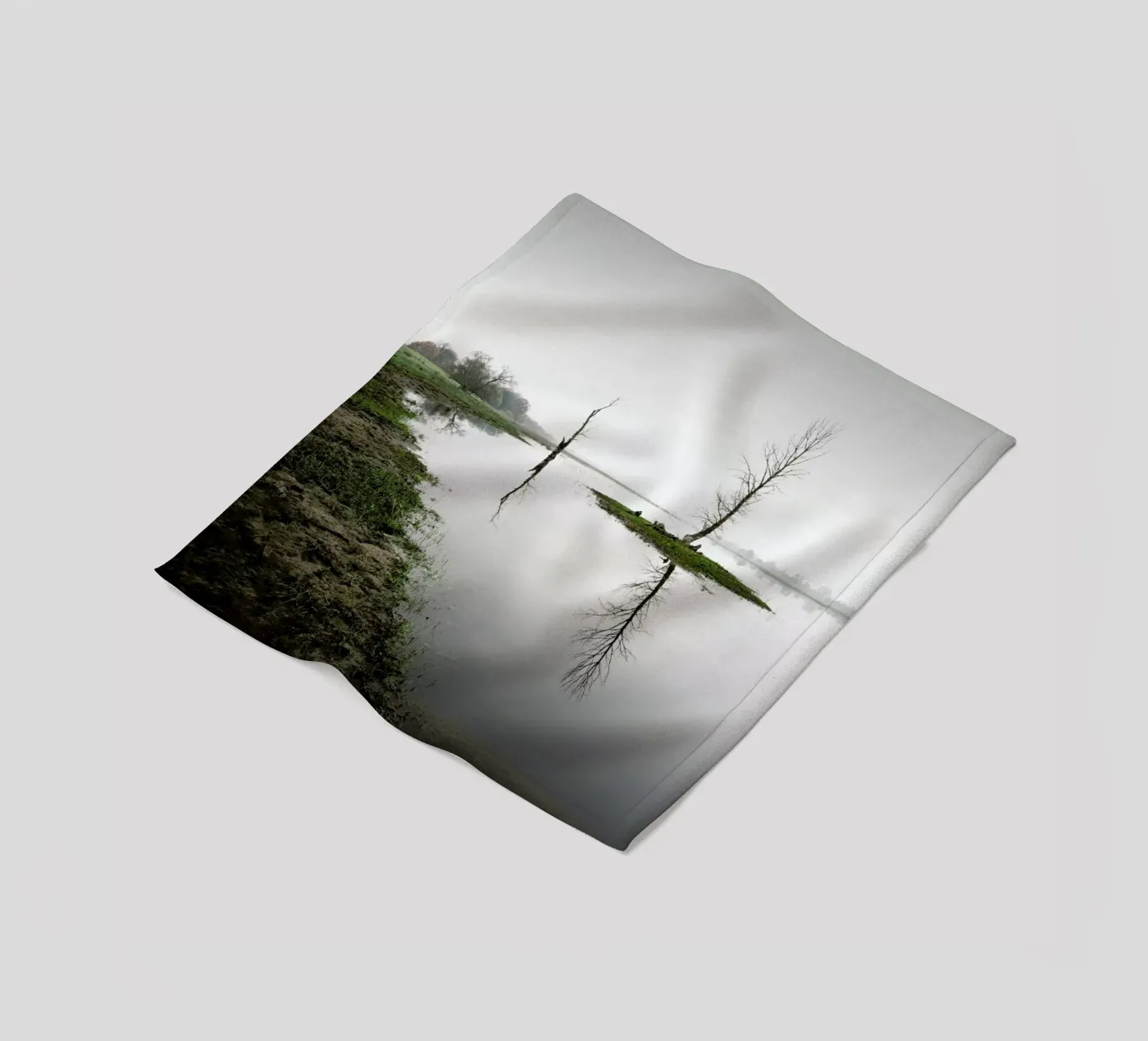 Oderbruch | Brandenburg 2020 fleecedeken van Håggard Photography | Ronny Behnert