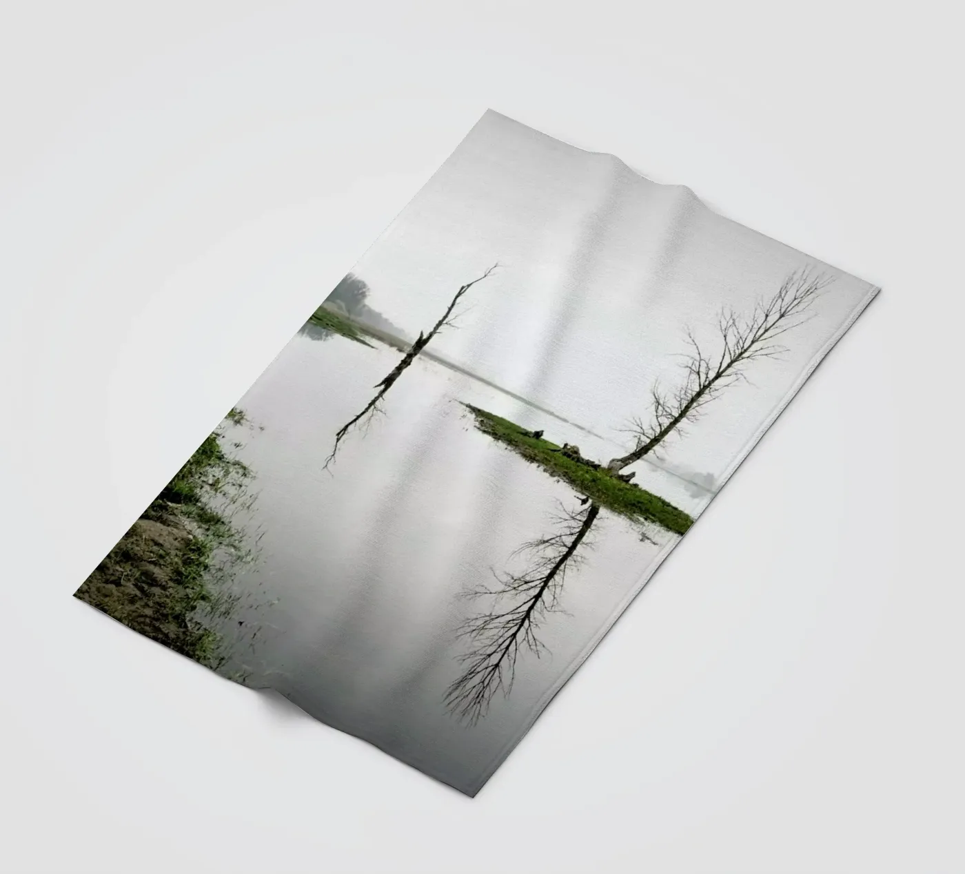 Oderbruch | Brandenburg 2020 fleecedeken van Håggard Photography | Ronny Behnert