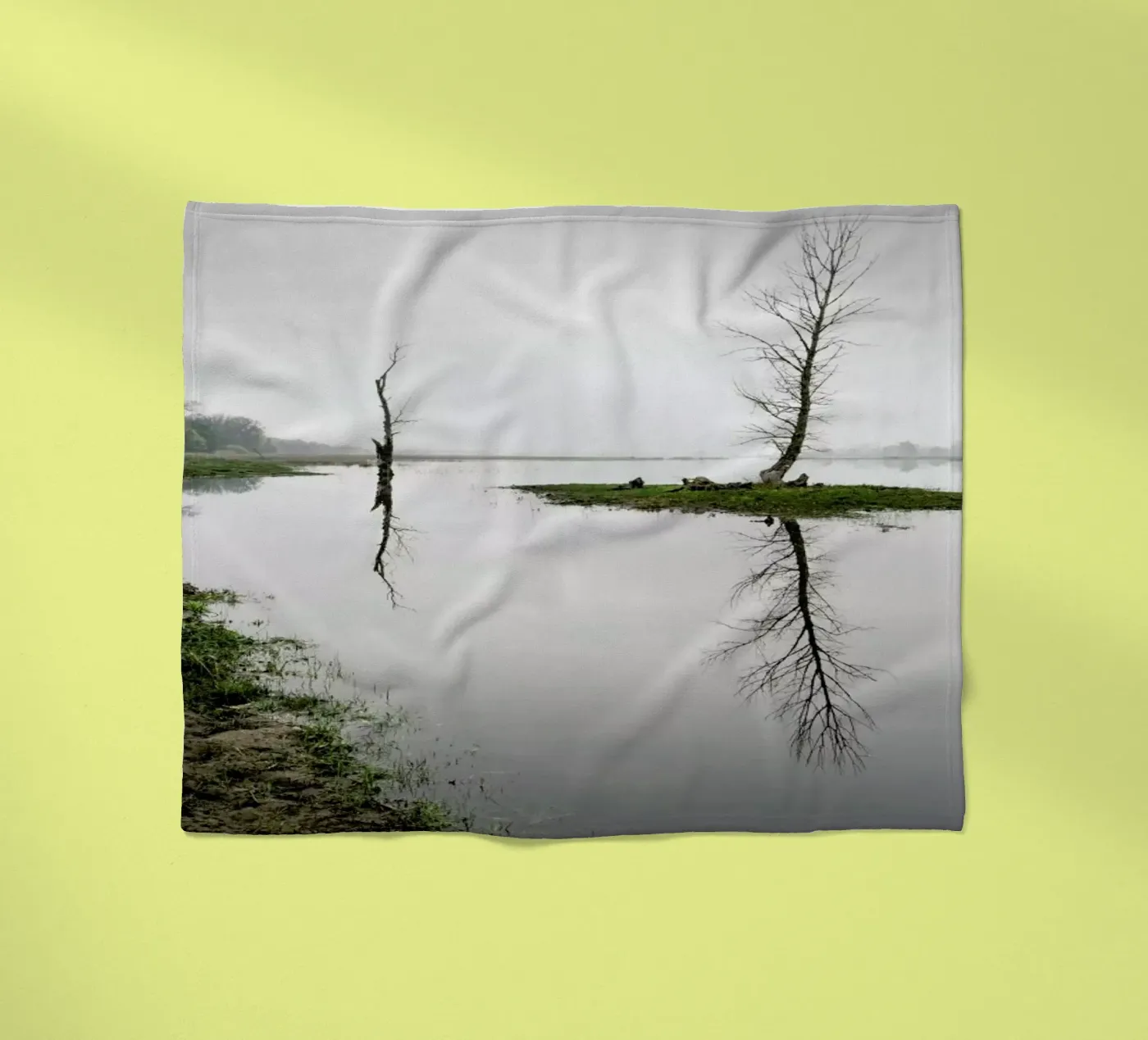 Oderbruch | Brandenburg 2020 fleecedeken van Håggard Photography | Ronny Behnert