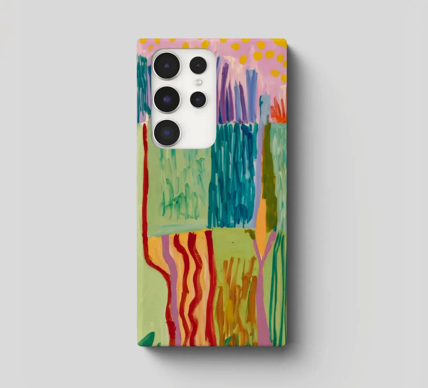 Patchwork Coastal View coque samsung de Sublime Layers