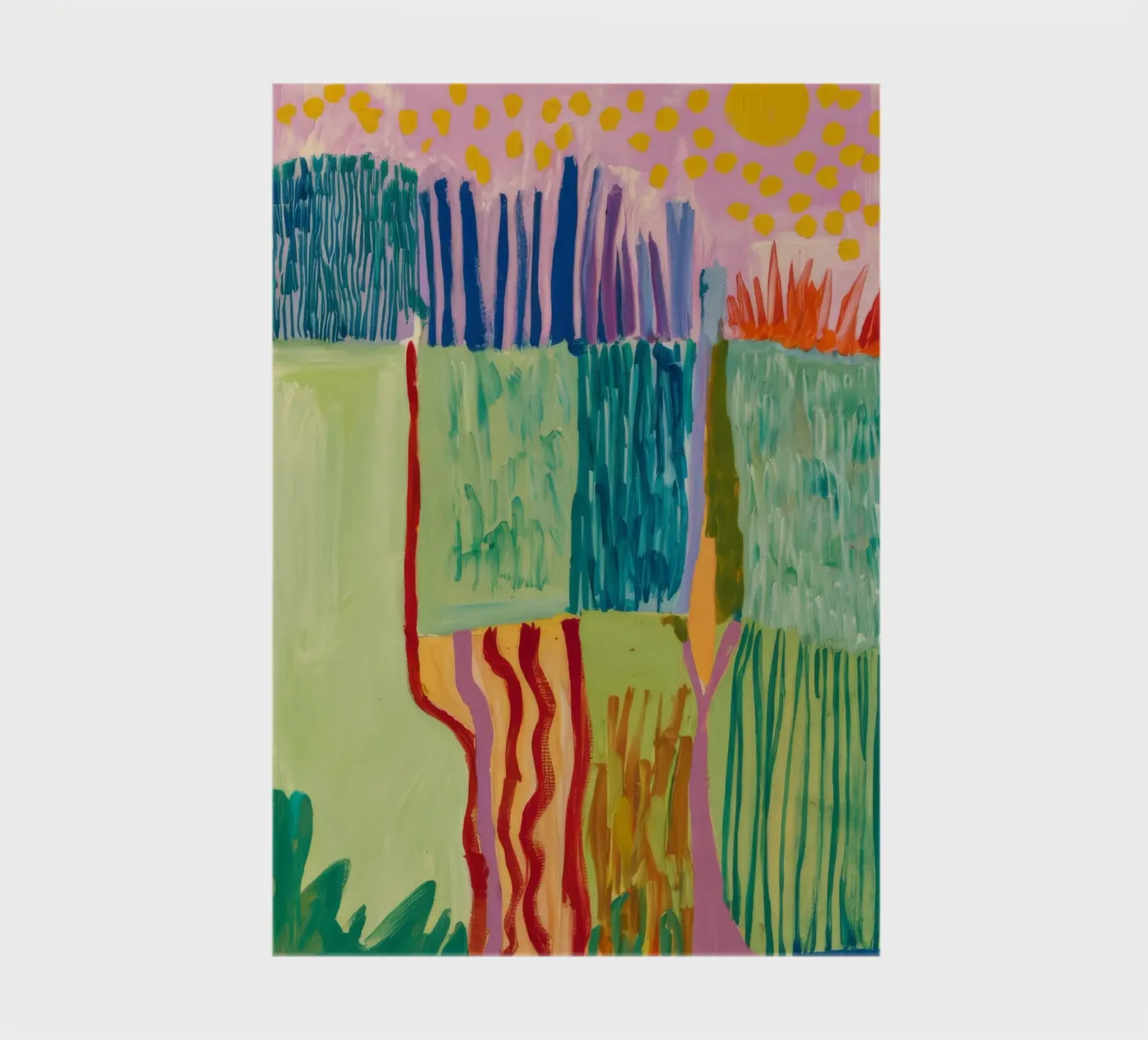 Vista costiera patchwork quaderno da Sublime Layers