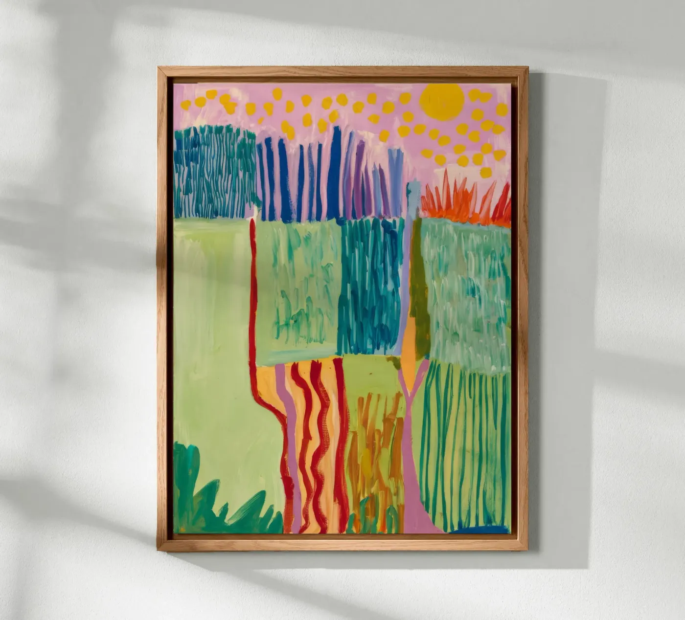 Patchwork Coastal View forex plate by Sublime Layers