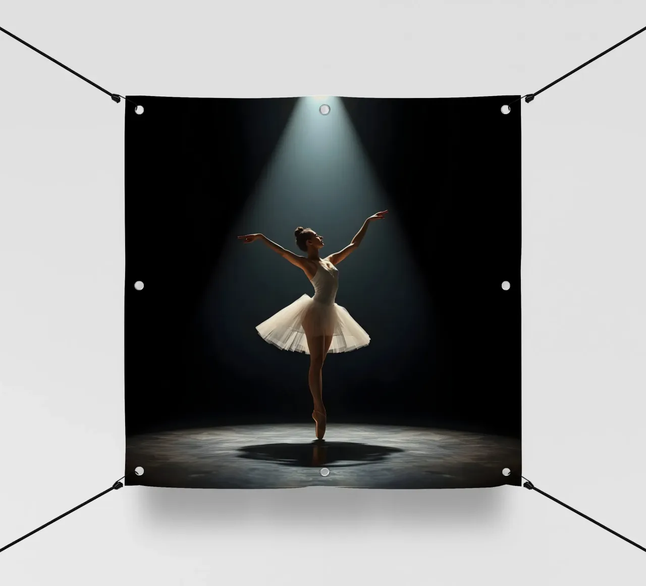 Sotto i riflettori telo in pvc da Anita's Dream